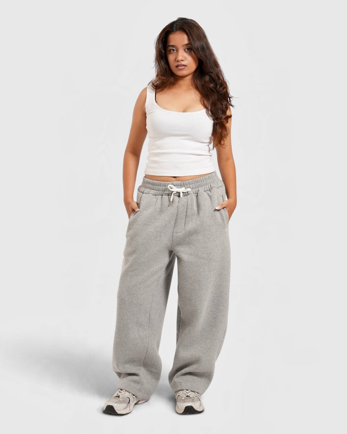 Comfortable Sweatpants v2 - Melange Grey (unisex)