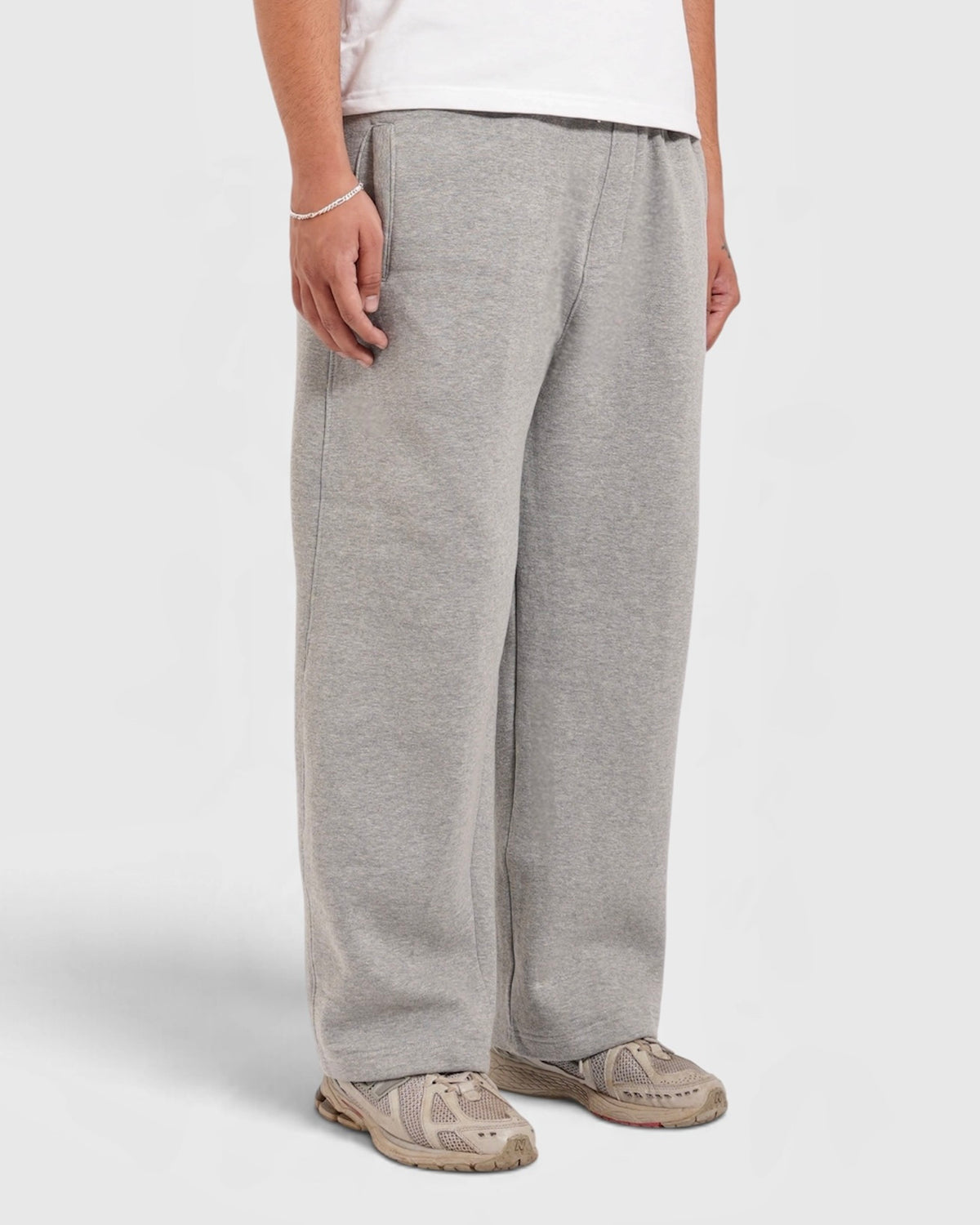 Comfortable Sweatpants v2 - Melange Grey (unisex)