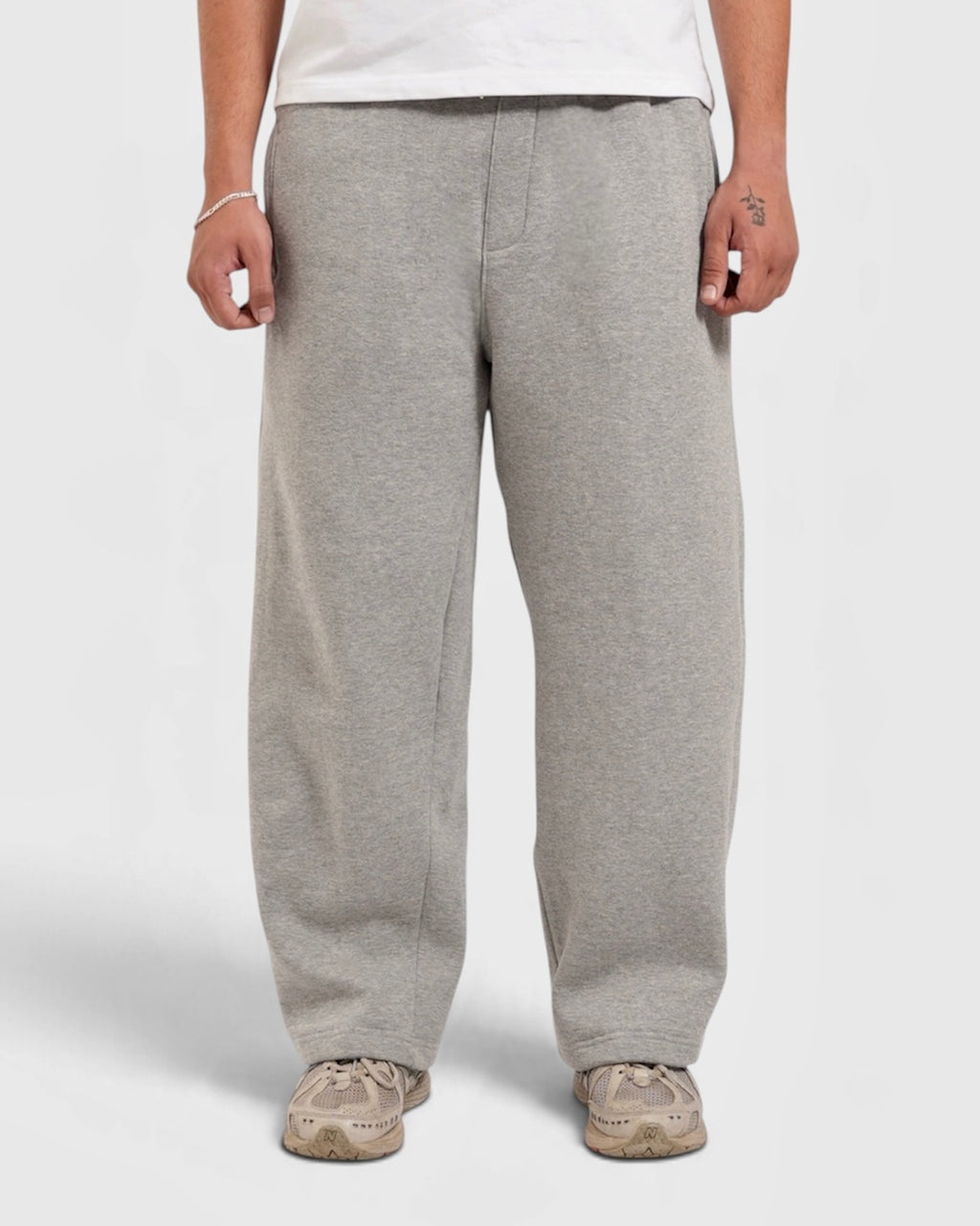 Comfortable Sweatpants v2 - Melange Grey (unisex)