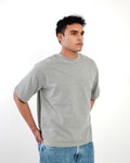 Everyday grey tshirt (Boxy Fit)