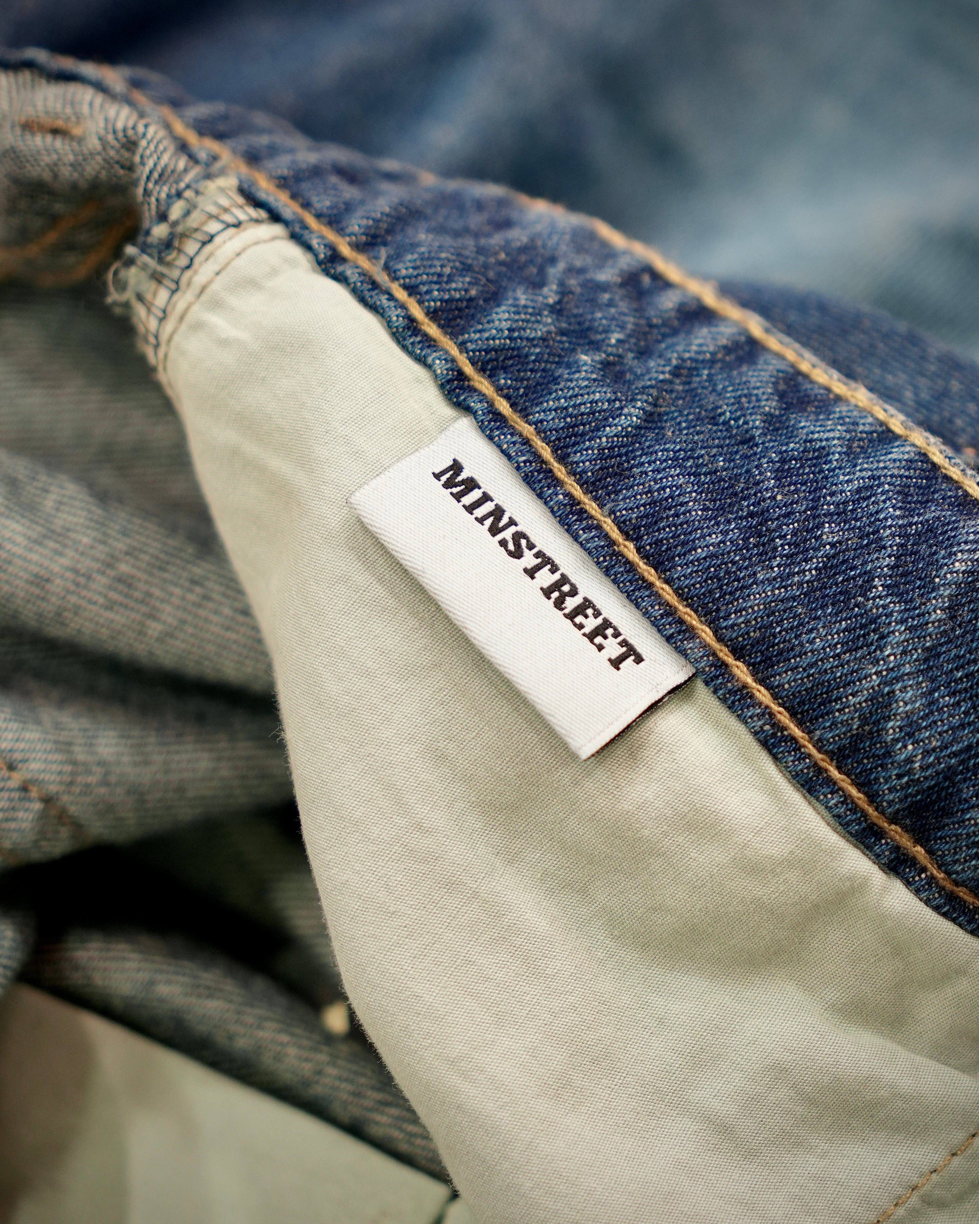 Relaxed Straight Denim - Vintage Blue (unisex)