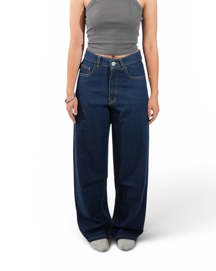 Loose Raw Indigo Denim (unisex)