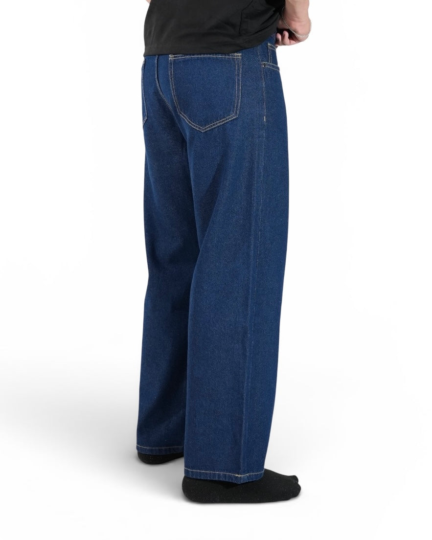 Loose Straight Denim - Raw Indigo (unisex)